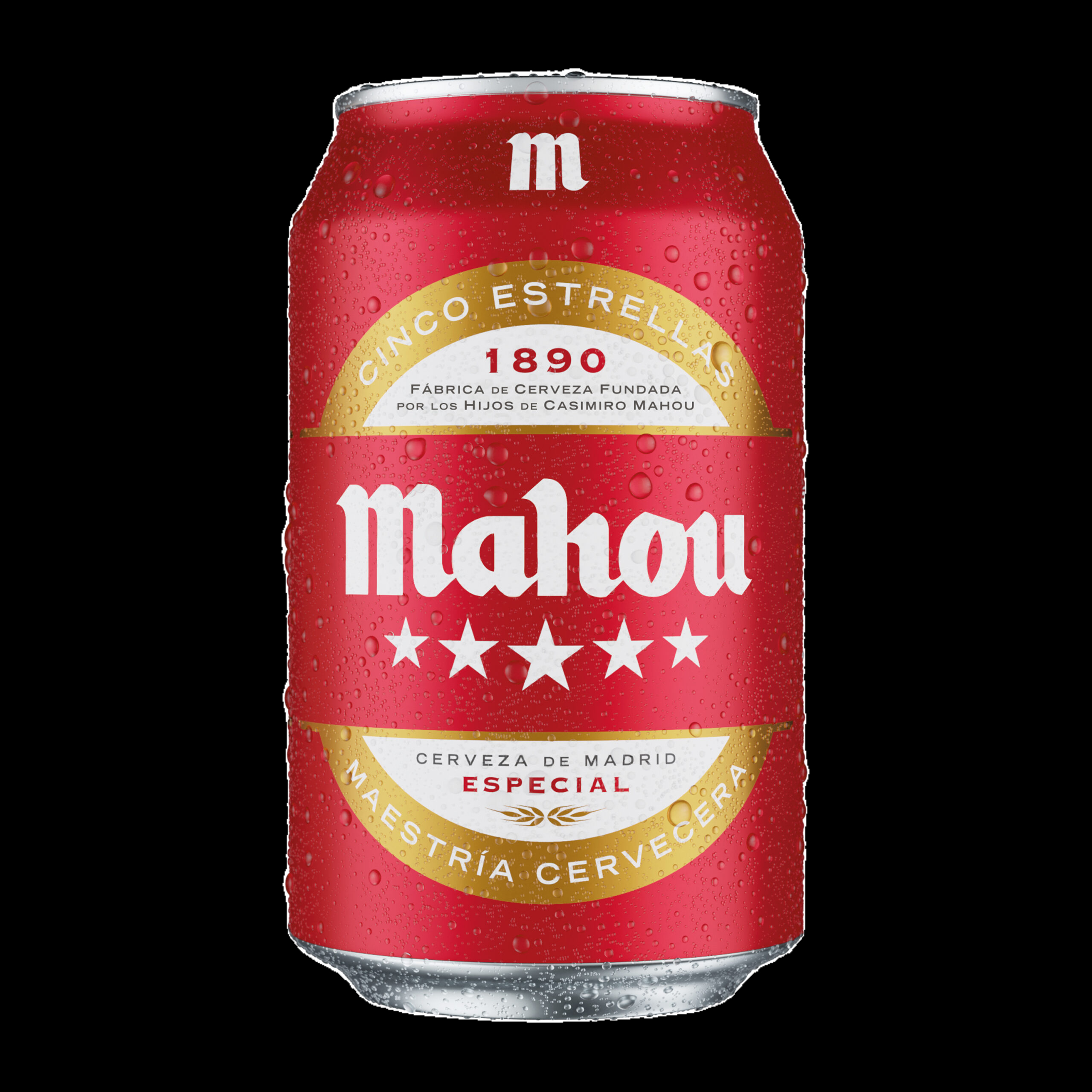 Botella de Mahou 5 Estrellas